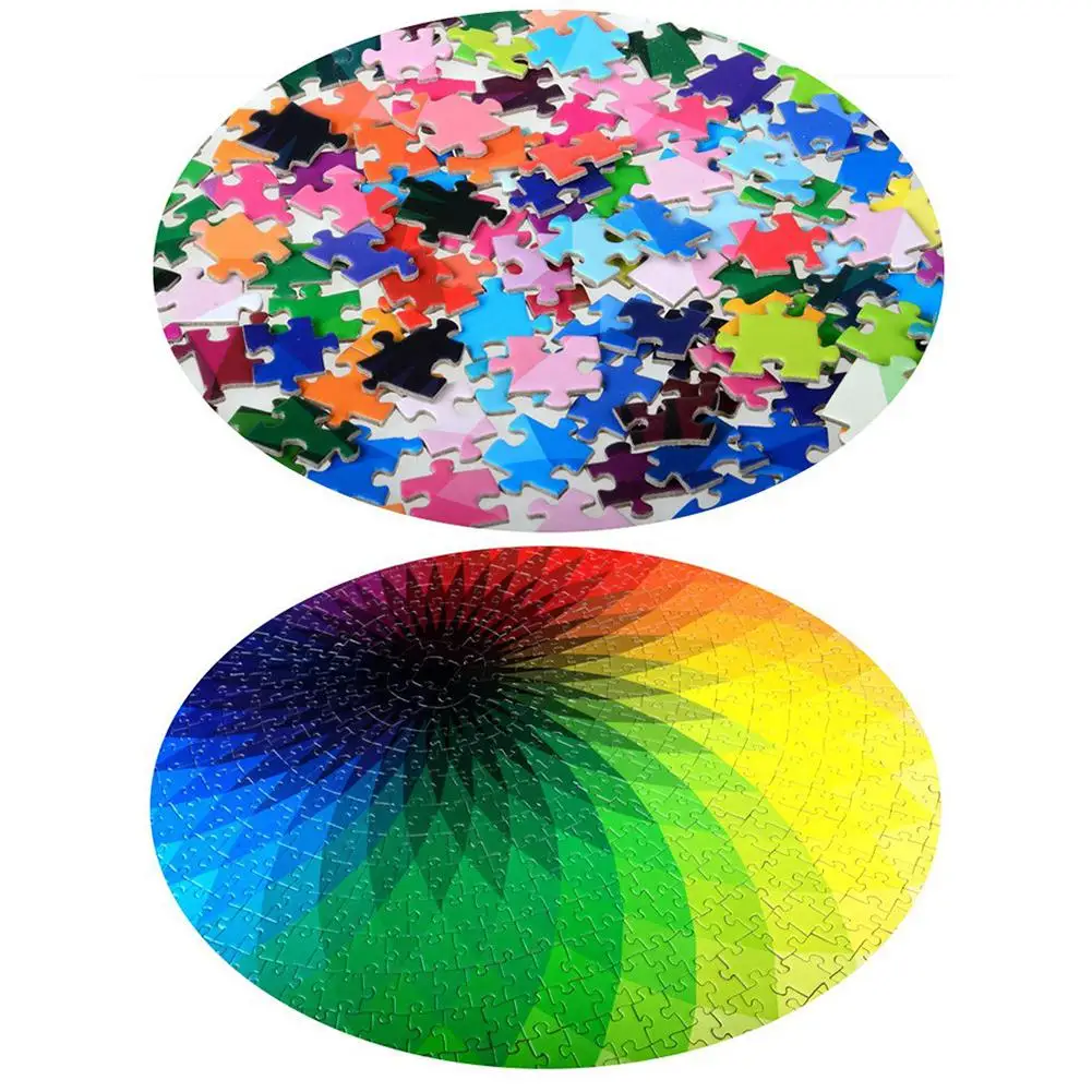 RCtown Colorful Rainbow Round Geometrical Photo Puzzle Adult Kids DIY Educational Reduce Stress Toy Jigsaw Puzzle Paper D35
RCtown Colorful Rainbow Round Geometrical Photo Puzzle Adult Kids DIY Educational Reduce Stress Toy Jigsaw Puzzle Paper D35