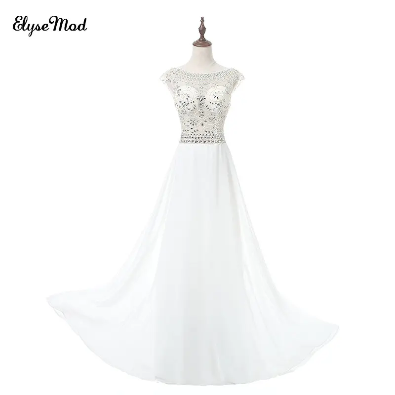 Elysemod Robe De Soiree A-line Chiffon Beaded Long Evening Dress Party Elegant Long Prom Gown
Elysemod Robe De Soiree A-line Chiffon Beaded Long Evening Dress Party Elegant Long Prom Gown