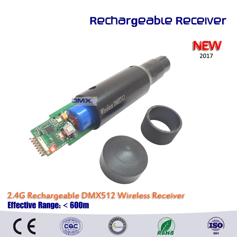 DHL Бесплатная доставка 2 4G wifi беспроводной DMX контроллер освещения DMX512 передатчик