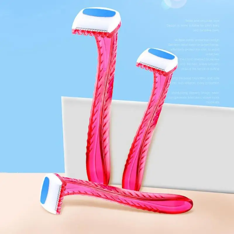 3pcs Portable Disposable Shavers Woman Bikini Hair Remover Razor Shaver Trimmer Shaver Private Body Trimmer Tools
3pcs Portable Disposable Shavers Woman Bikini Hair Remover Razor Shaver Trimmer Shaver Private Body Trimmer Tools