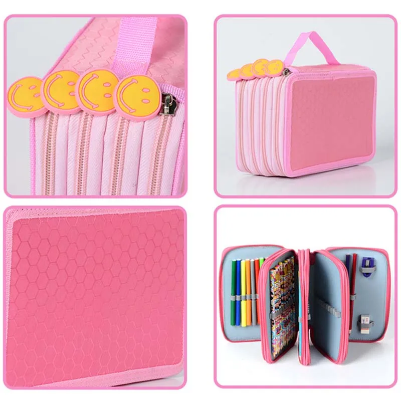 New Items 72 Holders Colored Pencil Sketch Brush PVC Bag Box Case Stationery Office School Supplies papelaria Gift for Painter
New Items 72 Holders Colored Pencil Sketch Brush PVC Bag Box Case Stationery Office School Supplies papelaria Gift for Painter