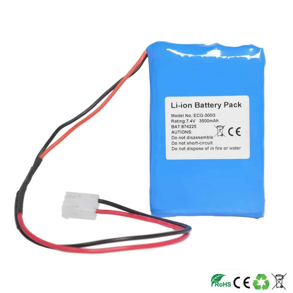 Продажа от производителя запасная батарея ЭКГ для батарей CONTEC ECG 300G Medical equipment|battery