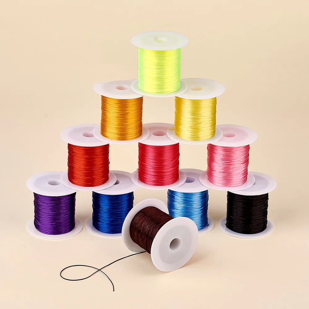0.8mm 10m/roll Crystal Elastic String String for Jewelry Making DIY Fit Beading Beadwork Cord Mixed Color 25rolls/pack
0.8mm 10m/roll Crystal Elastic String String for Jewelry Making DIY Fit Beading Beadwork Cord Mixed Color 25rolls/pack