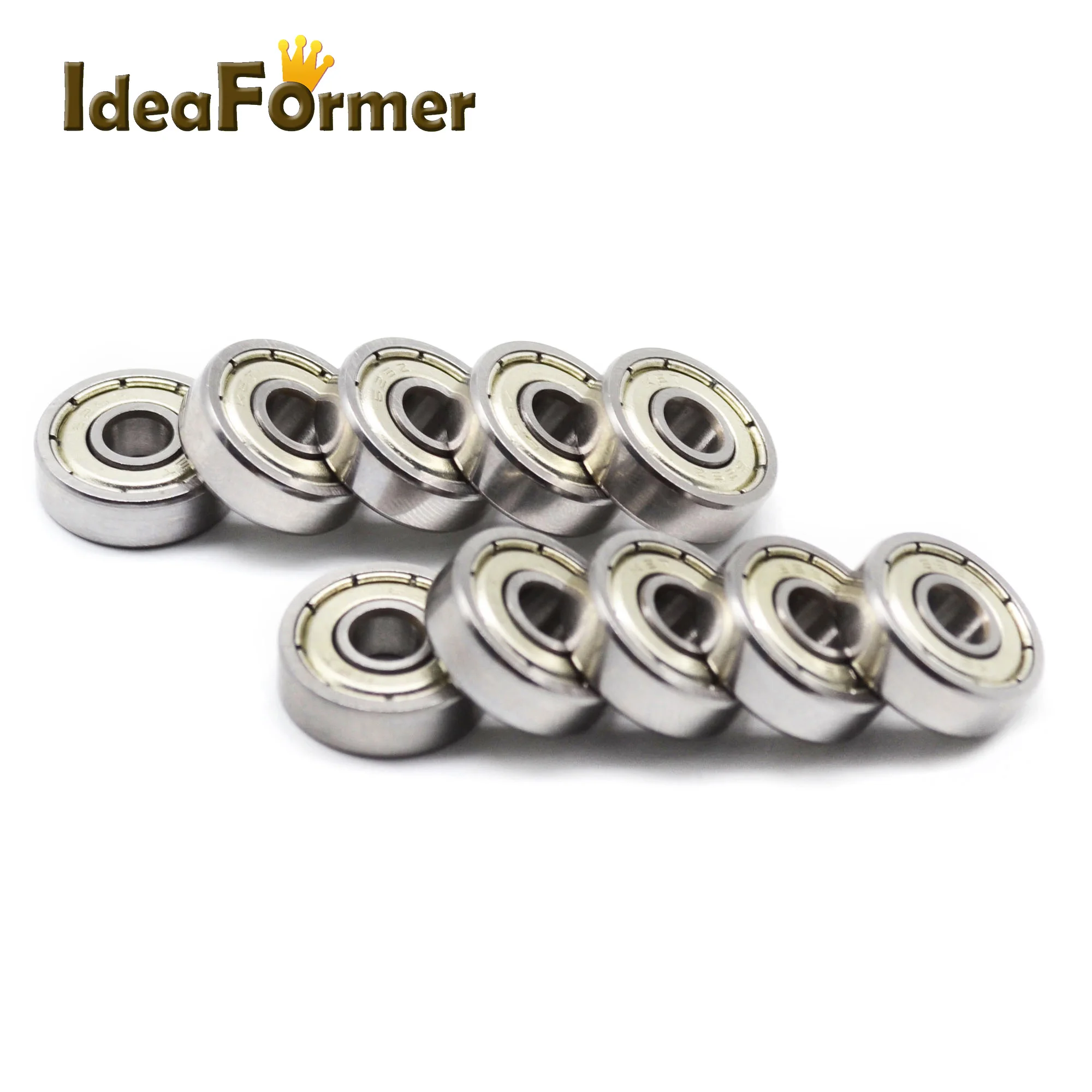 10Pcs/lot Ball Bearing 603ZZ 606ZZ 608ZZ 685ZZ 688ZZ 623ZZ 624ZZ 625ZZ 626ZZ Deep Groove Flanged Pulley Wheel 3D Printers Parts.
10Pcs/lot Ball Bearing 603ZZ 606ZZ 608ZZ 685ZZ 688ZZ 623ZZ 624ZZ 625ZZ 626ZZ Deep Groove Flanged Pulley Wheel 3D Printers Parts.