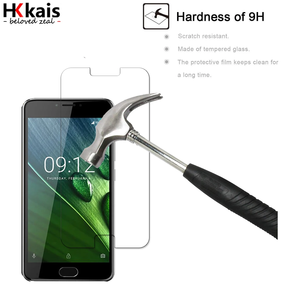 Hkkais закаленное Стекло для acer жидкости Z6 плюс Экран Защитная | Мобильные телефоны