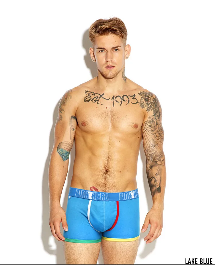 Free shipping!3pcs/lot brand Pink hero boxers men gay underwear Cool cartoon printing underwear colorful sexy boxers for men
Free shipping!3pcs/lot brand Pink hero boxers men gay underwear Cool cartoon printing underwear colorful sexy boxers for men