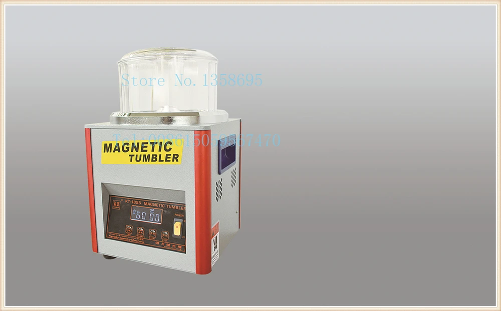 KT-185s Magnetic Tumbler,gold Jewelry rotary Polisher Finisher, diamond Finishing machine,gemstone cleaning polishing machine
KT-185s Magnetic Tumbler,gold Jewelry rotary Polisher Finisher, diamond Finishing machine,gemstone cleaning polishing machine