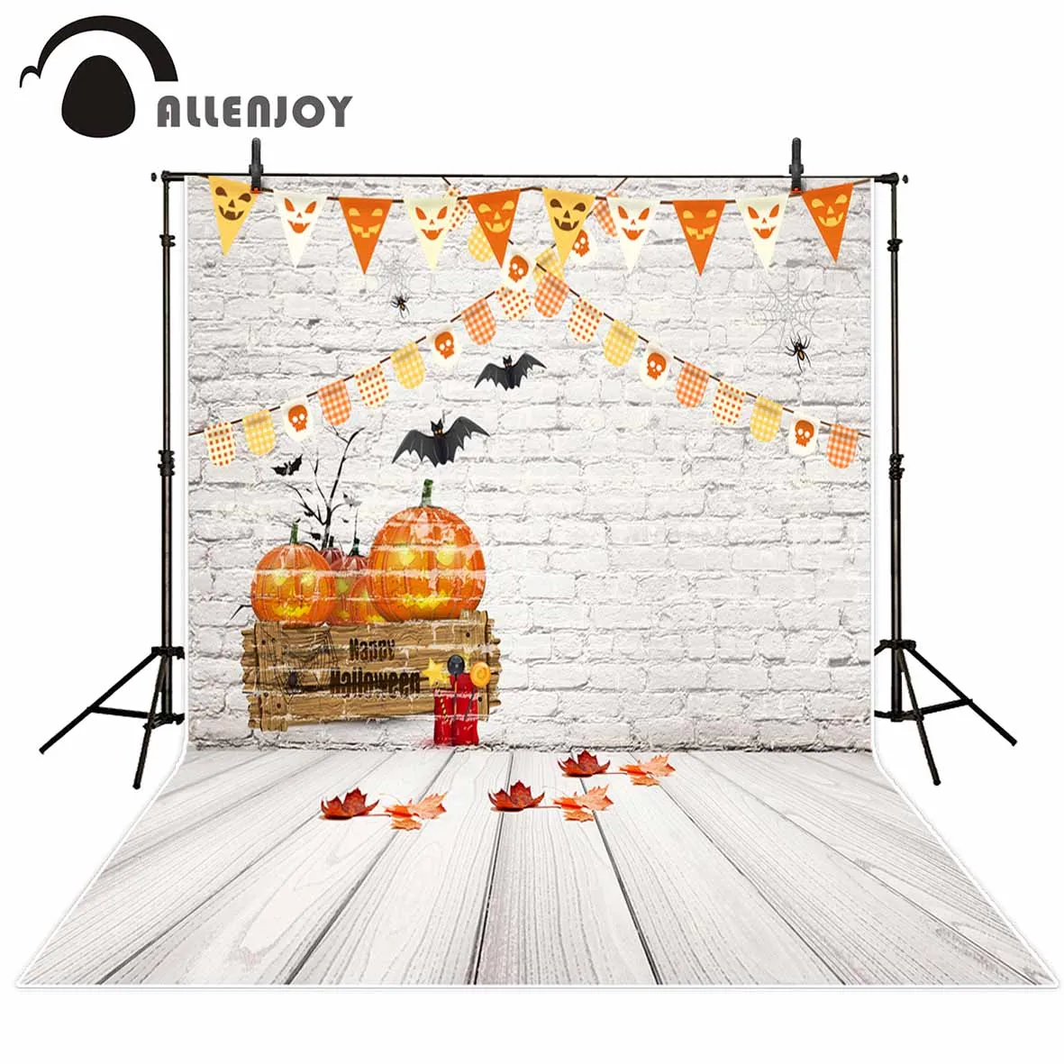 Allenjoy photo backdrops Brick Wall Flags Maple Leaf Pumpkin Head Halloween background newborn original design photobooth
Allenjoy photo backdrops Brick Wall Flags Maple Leaf Pumpkin Head Halloween background newborn original design photobooth