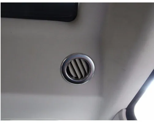 ABS Chrome Car Roof Air Conditioing Outlet Vent Cover Ring Trim For Land Rover Discovery 4 2010-2016 Car Styling 2pcs/set
ABS Chrome Car Roof Air Conditioing Outlet Vent Cover Ring Trim For Land Rover Discovery 4 2010-2016 Car Styling 2pcs/set
