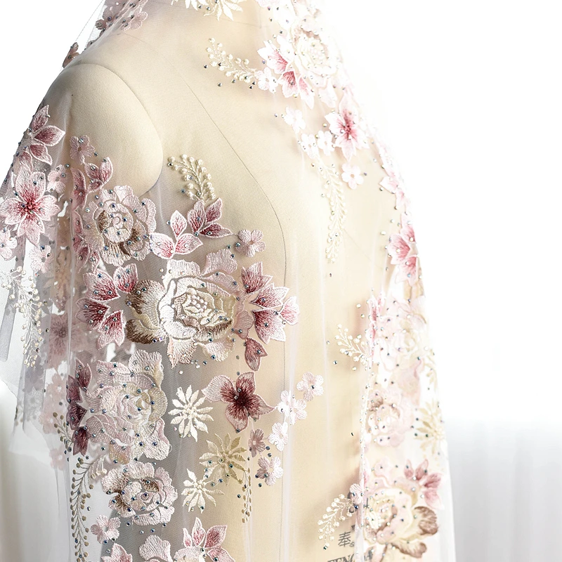 flower rhinestone beade embroidery flower mesh embroidery lace fabric Wedding Dress Tulle Skirt Material fabrics for patchwork
flower rhinestone beade embroidery flower mesh embroidery lace fabric Wedding Dress Tulle Skirt Material fabrics for patchwork