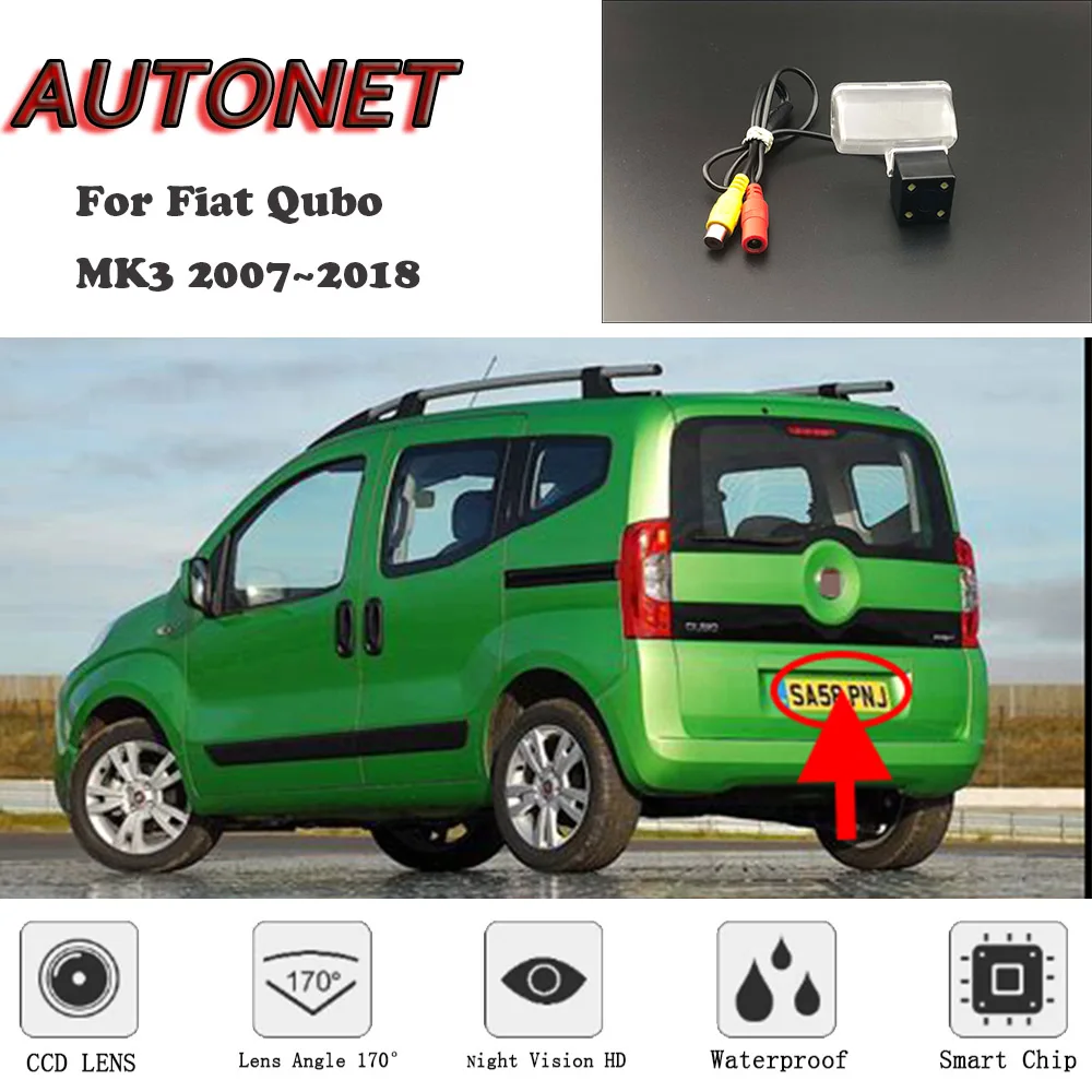 AUTONET HD Night Vision Backup Rear View camera For Fiat Qubo MK3 2007~2018 CCD/license plate Camera
AUTONET HD Night Vision Backup Rear View camera For Fiat Qubo MK3 2007~2018 CCD/license plate Camera