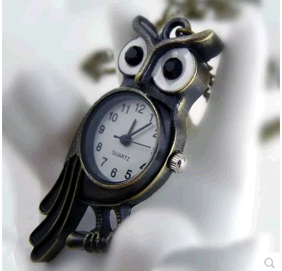 NEW cartoon owl necklace pocket watch bronze antique Holiday pendant children present wholesale free shipping
NEW cartoon owl necklace pocket watch bronze antique Holiday pendant children present wholesale free shipping
