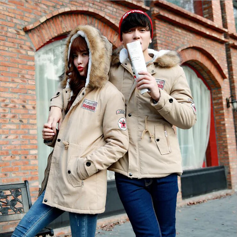 Winter new fashion ladies cotton jacket thicker long paragraph couple cotton tats large size fur collar hooded cotton jacket
Winter new fashion ladies cotton jacket thicker long paragraph couple cotton tats large size fur collar hooded cotton jacket
