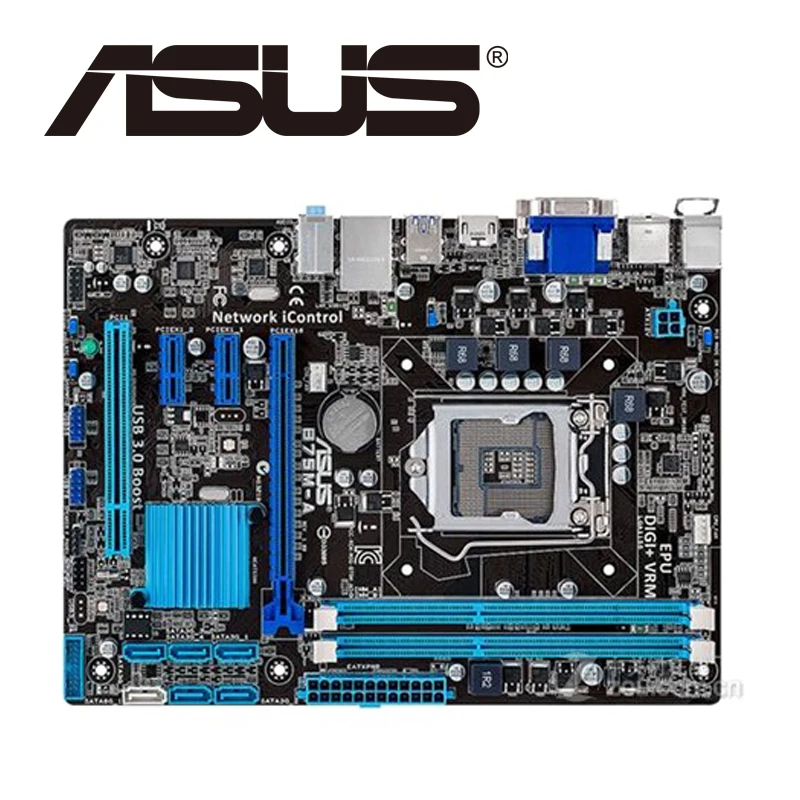 Материнская плата Asus B75M-A B75, разъем LGA 1155 i3 i5 i7 DDR3 16 ГБ uATX UEFI BIOS, оригинальная бывшая в употреблении материнская плата
Материнская плата Asus B75M-A B75, разъем LGA 1155 i3 i5 i7 DDR3 16 ГБ uATX UEFI BIOS, оригинальная бывшая в употреблении материнская плата