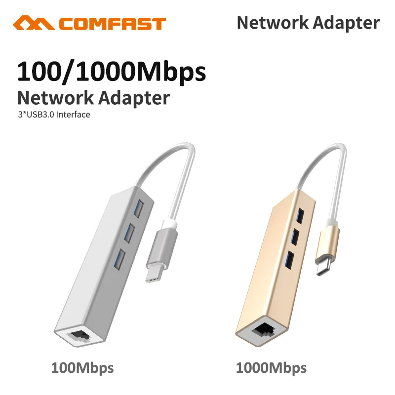 Адаптер Ethernet Comfast с USB 3,0 на Gigabit Ethernet, 3-портовый концентратор USB 3,0, шина с 10/100/1000 RJ45, Gigabit Ethernet LAN порт, конвертер, концентратор
Адаптер Ethernet Comfast с USB 3,0 на Gigabit Ethernet, 3-портовый концентратор USB 3,0, шина с 10/100/1000 RJ45, Gigabit Ethernet LAN порт, конвертер, концентратор