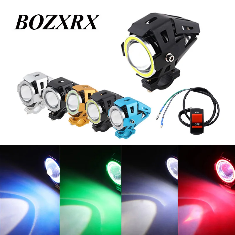 BOZXRX 2 PCS U7 Angel Eye 3000LM 6500K Upper Low Beam Flash U7 LED Driving Moto Fog Spot Head Light Motorbike Auxiliary Lamp DRL
BOZXRX 2 PCS U7 Angel Eye 3000LM 6500K Upper Low Beam Flash U7 LED Driving Moto Fog Spot Head Light Motorbike Auxiliary Lamp DRL