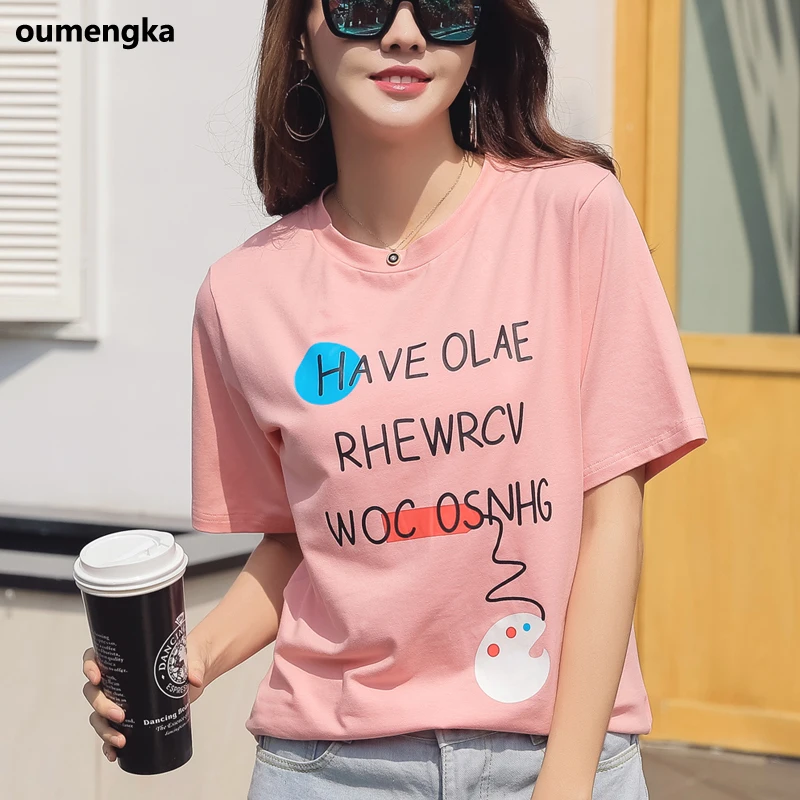 New White T shirt Women Tshirt Pink Cotton Summer T-Shirt Women Tops Kawaii Black Tee Shirt Femme Camiseta Mujer 2019 S-3XL
New White T shirt Women Tshirt Pink Cotton Summer T-Shirt Women Tops Kawaii Black Tee Shirt Femme Camiseta Mujer 2019 S-3XL
