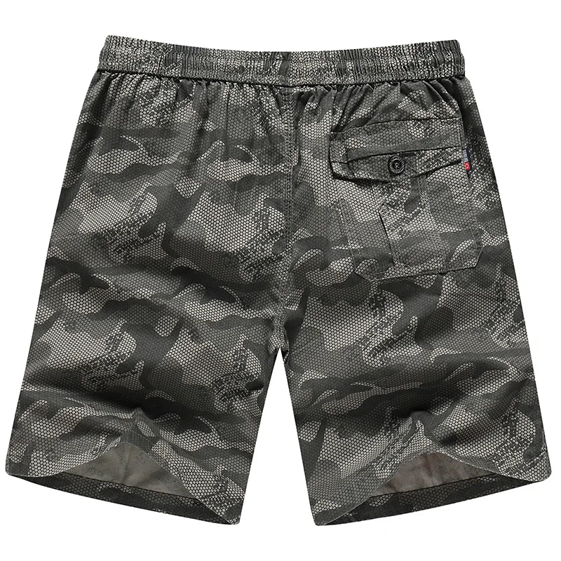 Летние повседневные пляжные шорты мужские военные камуфляжные для бега