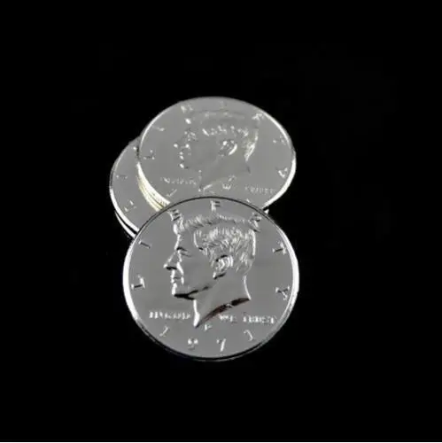1PC Double Side Coin Half Dollar Silver (Head) Magic Props Close up Magic Illusions Accessories Magician Toys
1PC Double Side Coin Half Dollar Silver (Head) Magic Props Close up Magic Illusions Accessories Magician Toys