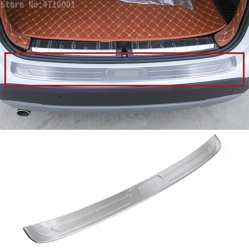 304 Stainless Steel Rear Trunk Rearguards Rear Bumper Outer Sill Protector Guard Cover Plate 1pc For BMW X1 f48 2016-2019
304 Stainless Steel Rear Trunk Rearguards Rear Bumper Outer Sill Protector Guard Cover Plate 1pc For BMW X1 f48 2016-2019