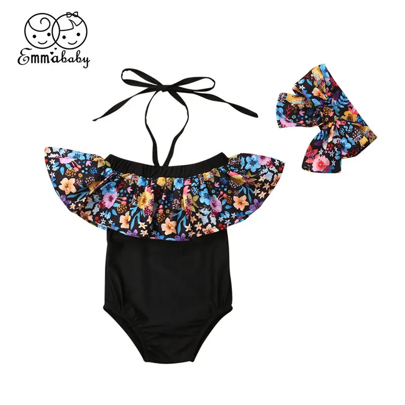 Baby Girl Swimwear Kids Floral Bathing Suit Halter Off Shoulder Swimsuit+Headband 2pcs Children Beachwear Swimming Costume
Baby Girl Swimwear Kids Floral Bathing Suit Halter Off Shoulder Swimsuit+Headband 2pcs Children Beachwear Swimming Costume