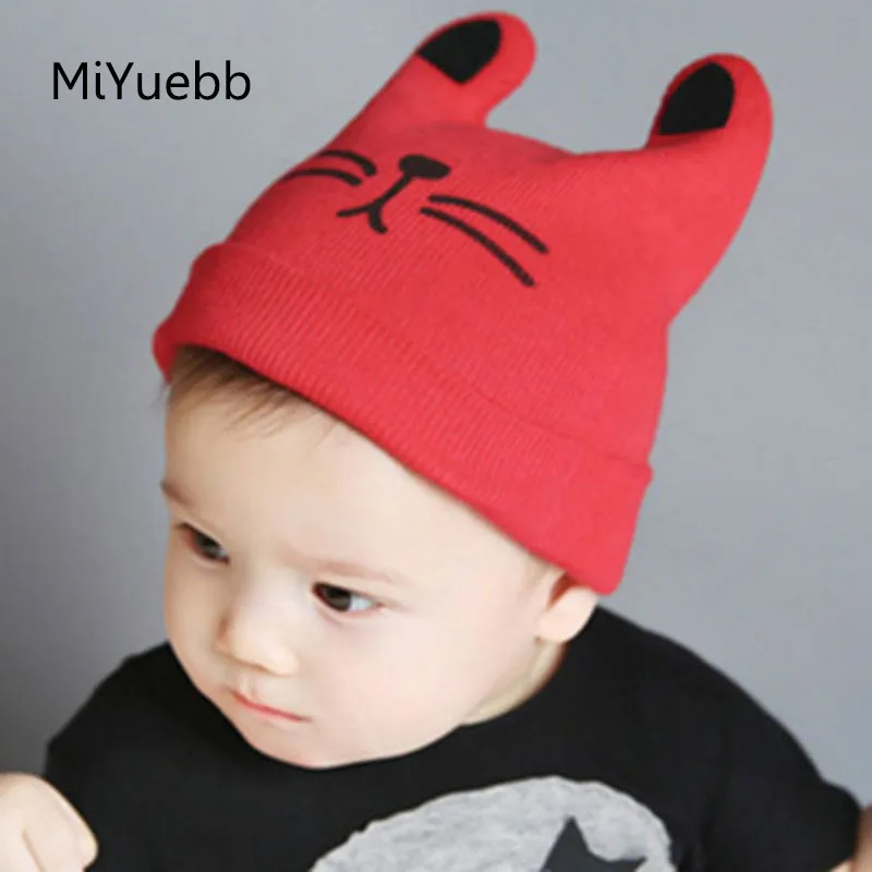 2017 hot Cartoon baby Girl Boy knitting wool cat Autumn Winter cap ski cap thick warm color more affordable mz9-
2017 hot Cartoon baby Girl Boy knitting wool cat Autumn Winter cap ski cap thick warm color more affordable mz9-