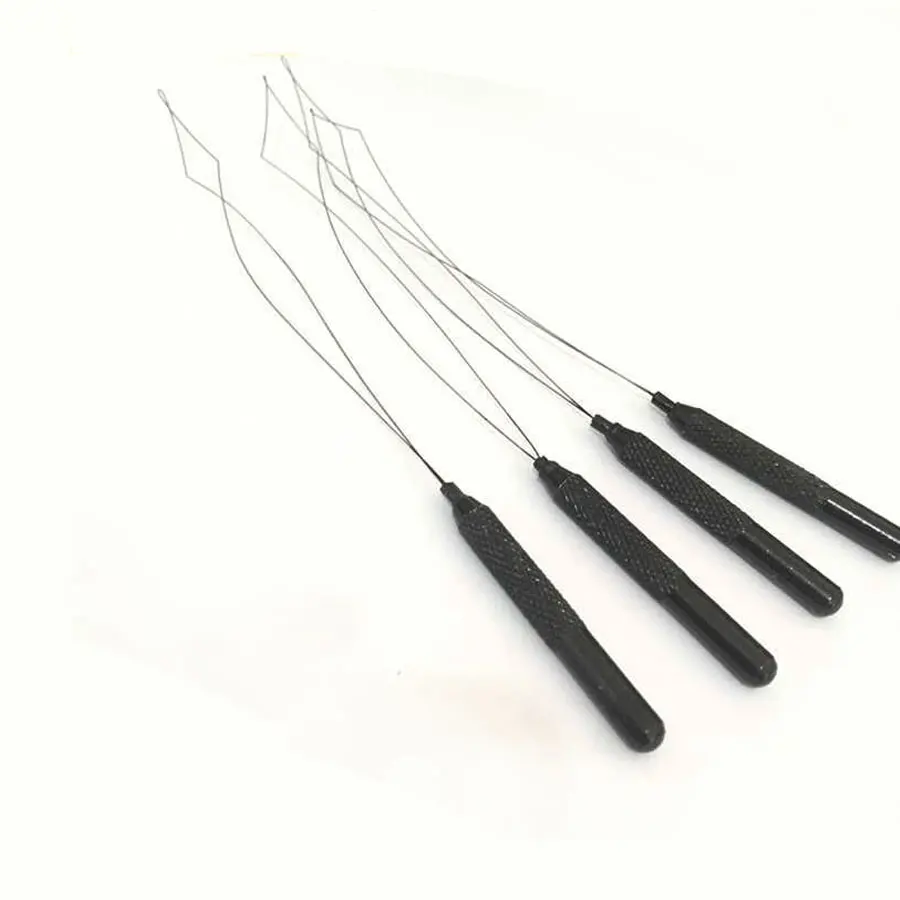 20Pcs Premium Nano Ring Loop Hook Threader Hair Extensions Pulling Tool Alum Handle Hair Threader
20Pcs Premium Nano Ring Loop Hook Threader Hair Extensions Pulling Tool Alum Handle Hair Threader