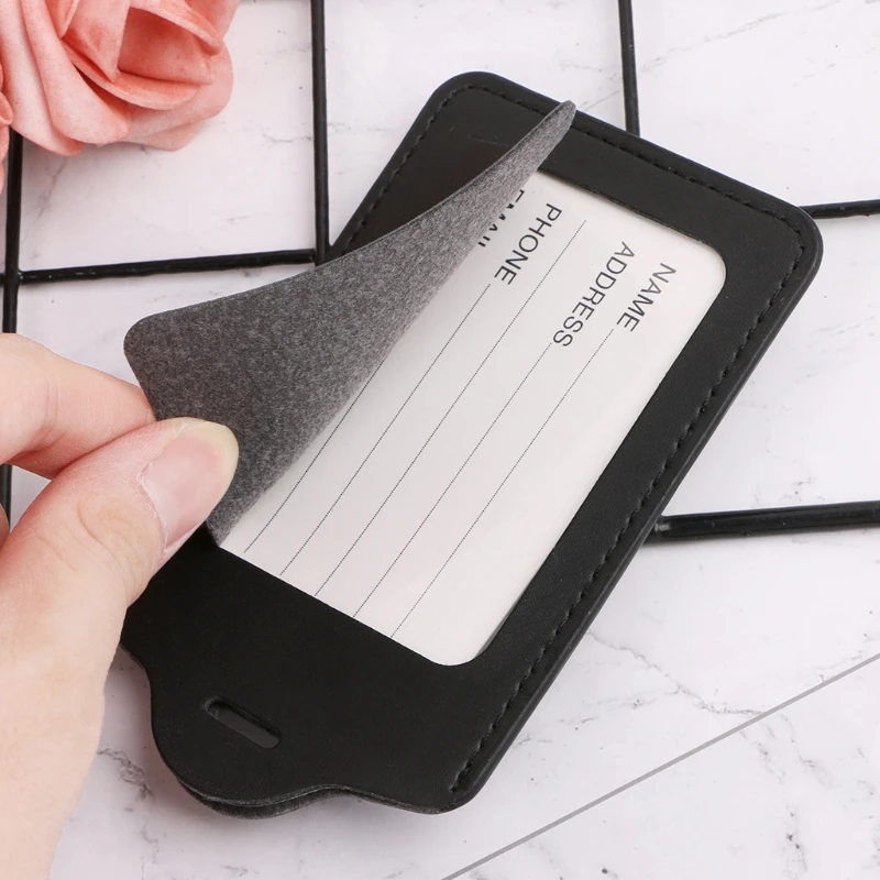 New Fashion Suitcase Tag Travel Suitcase Bag ID Tags Waterproof Address Label Baggage Card Holders
New Fashion Suitcase Tag Travel Suitcase Bag ID Tags Waterproof Address Label Baggage Card Holders