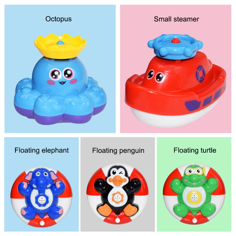 Children Baby Kids Bath Toy Cartoon Baby Shower Light Toy Sprinkler Electric Induction Water Spray Bathroom Play Water Toys
Children Baby Kids Bath Toy Cartoon Baby Shower Light Toy Sprinkler Electric Induction Water Spray Bathroom Play Water Toys