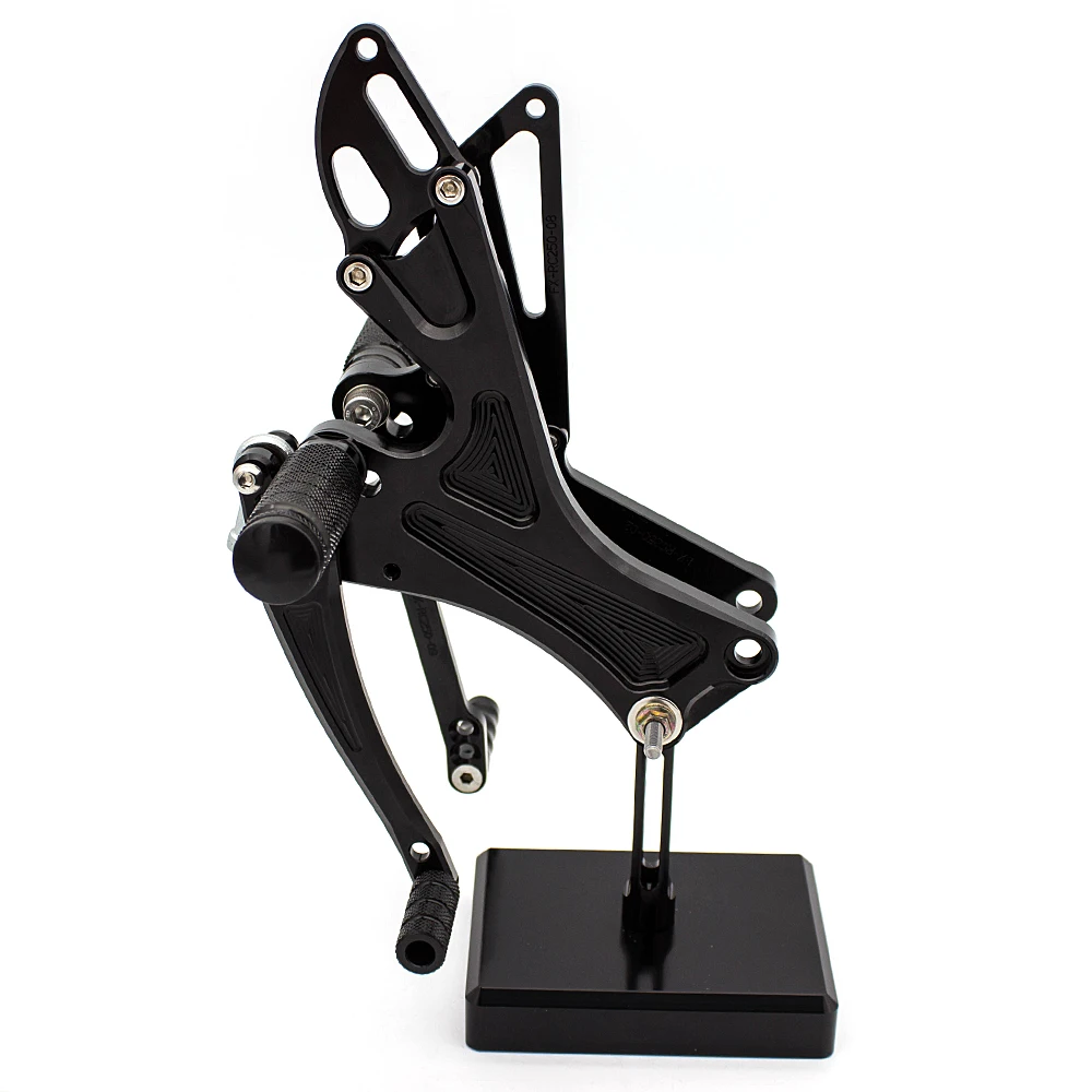 Motorcycle Rearset Footpeg For DK 125 200 390 RC250 RC390 RC125 2011-2017 Adjustable Foot Pegs Pedal Rearsets Footrest
Motorcycle Rearset Footpeg For DK 125 200 390 RC250 RC390 RC125 2011-2017 Adjustable Foot Pegs Pedal Rearsets Footrest