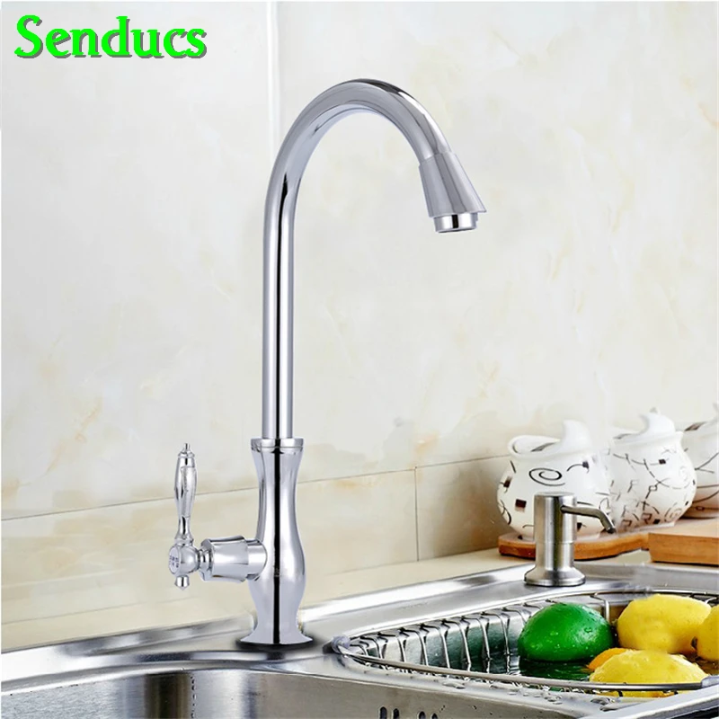 Senducs Vase Cold Kitchen Mixer Tap 360 Rotation Single Cold Kitchen Sink Faucet of Quality Zinc Alloy Cold Water Mixer Tap
Senducs Vase Cold Kitchen Mixer Tap 360 Rotation Single Cold Kitchen Sink Faucet of Quality Zinc Alloy Cold Water Mixer Tap