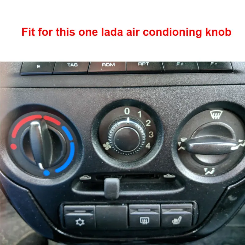 3pcs per set Car Styling Air Conditioning Knob AC Heat Control Switch Button For Lada Granta | Автомобили и мотоциклы