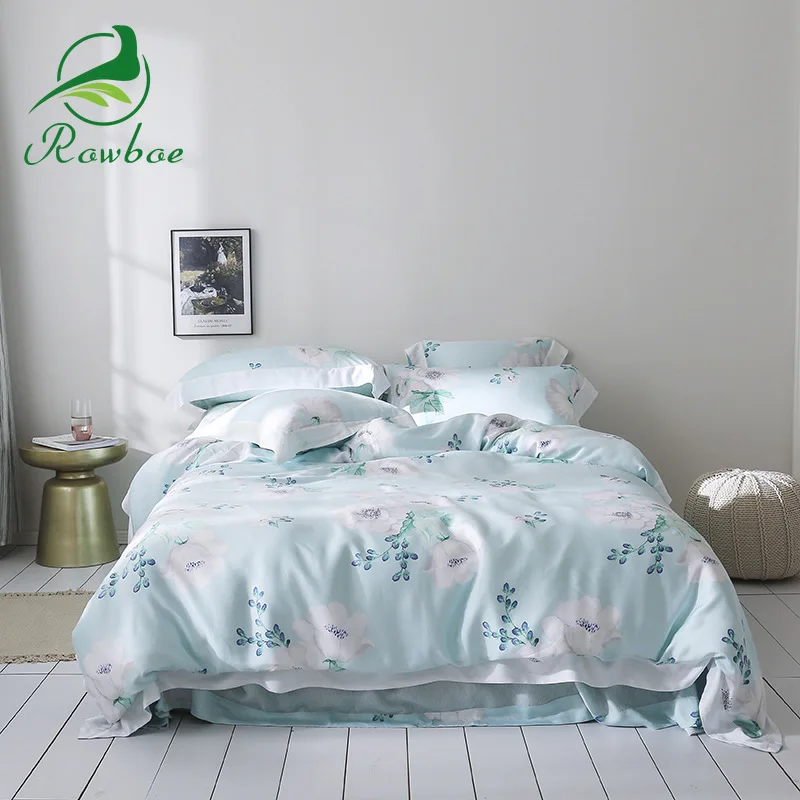 ROWBOE Комплект постельного белья люкс 60S Tencel качественное постельное белье
