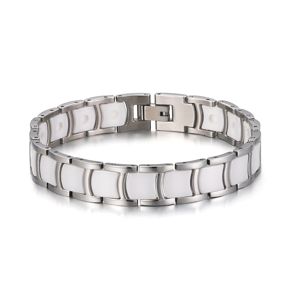 White Ceramic Stainless Steel Bracelets Bangles High Quality Smooth Ceramic Cuff Wrap Bracelet For Women Fashion Ceramic Jewelry
White Ceramic Stainless Steel Bracelets Bangles High Quality Smooth Ceramic Cuff Wrap Bracelet For Women Fashion Ceramic Jewelry