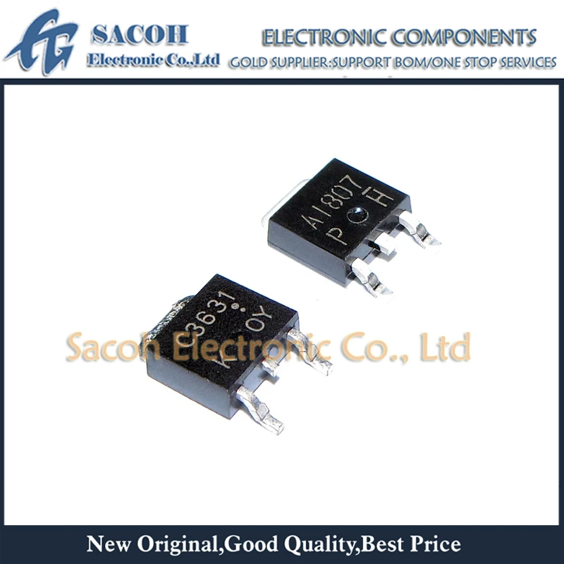 Free Shipping 10Pairs 2SA1807-TL-P 2SA1807TLP 2SA1807 A1807 + 2SC3631 C3631 TO-252 High-Voltage Switching Transistor
Free Shipping 10Pairs 2SA1807-TL-P 2SA1807TLP 2SA1807 A1807 + 2SC3631 C3631 TO-252 High-Voltage Switching Transistor
