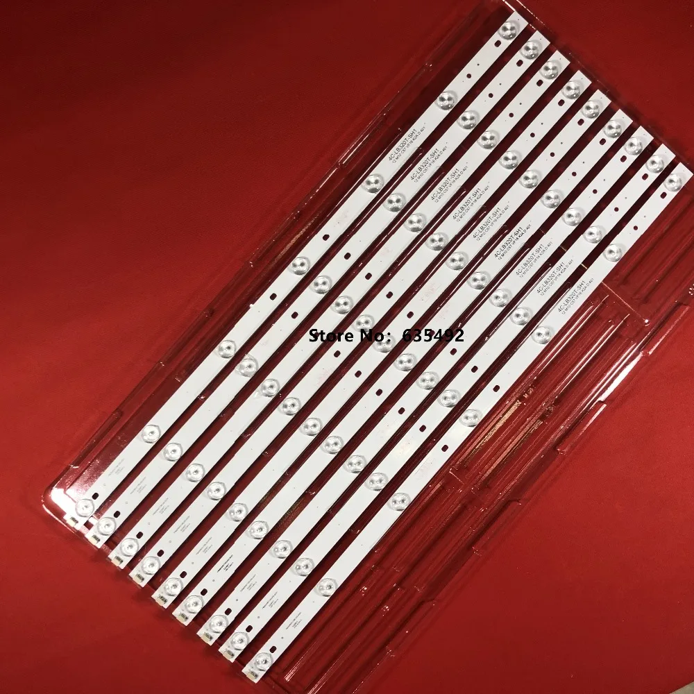 3 шт./компл. новый оригинальный Светодиодные ленты для TCL Роза PB08D606173BL052-002H 4C-LB320T-SH1 32L20 32L21 32L31 32S210 L32F3309B 32L53 32L51
3 шт./компл. новый оригинальный Светодиодные ленты для TCL Роза PB08D606173BL052-002H 4C-LB320T-SH1 32L20 32L21 32L31 32S210 L32F3309B 32L53 32L51