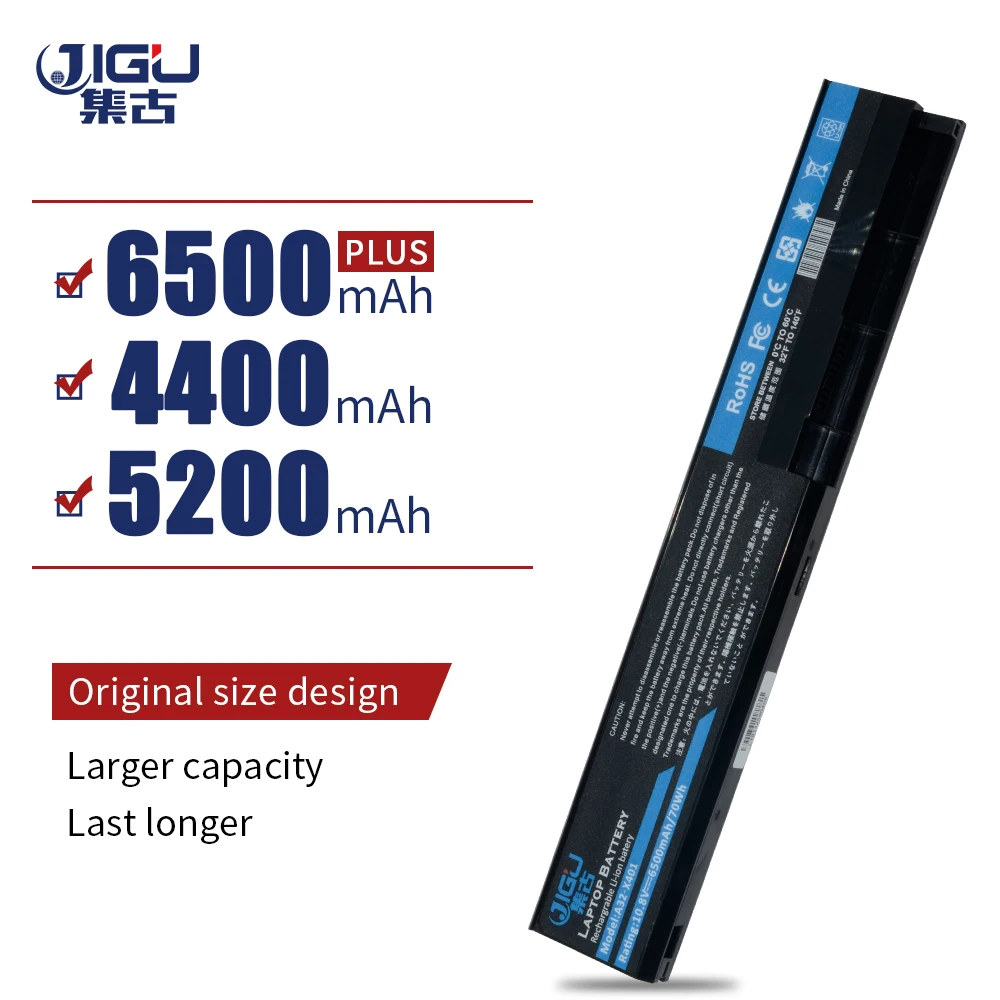 JIGU 6Cells Replacement Laptop Battery A32-X401 For ASUS X301 X301A X401 X401A X501A A31-X401 A41-X401 A42-X401
JIGU 6Cells Replacement Laptop Battery A32-X401 For ASUS X301 X301A X401 X401A X501A A31-X401 A41-X401 A42-X401