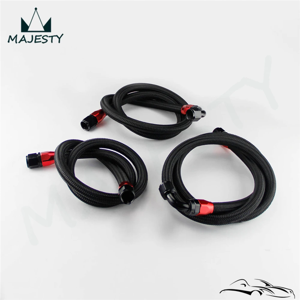 3Pcs 10AN Stainess Steel Braided Oil Fuel Line Oil Cooler Filter Relocate Hose 1.2m 1.4m 1.6m
3Pcs 10AN Stainess Steel Braided Oil Fuel Line Oil Cooler Filter Relocate Hose 1.2m 1.4m 1.6m