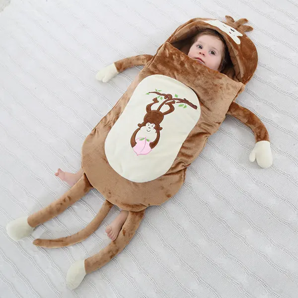 Autumn and winter thickening infant sleeping bag out out to keep warm animal shape baby child
Autumn and winter thickening infant sleeping bag out out to keep warm animal shape baby child