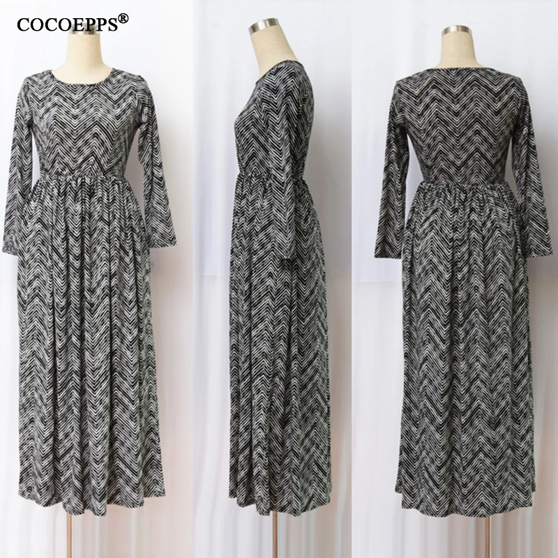 2018 Women Dress 6xl Striped Long Dress Full Sleeve Large size 4XL 5XL Maxi Dress Boho Style Plus Size Dress Vintage Vestido
2018 Women Dress 6xl Striped Long Dress Full Sleeve Large size 4XL 5XL Maxi Dress Boho Style Plus Size Dress Vintage Vestido