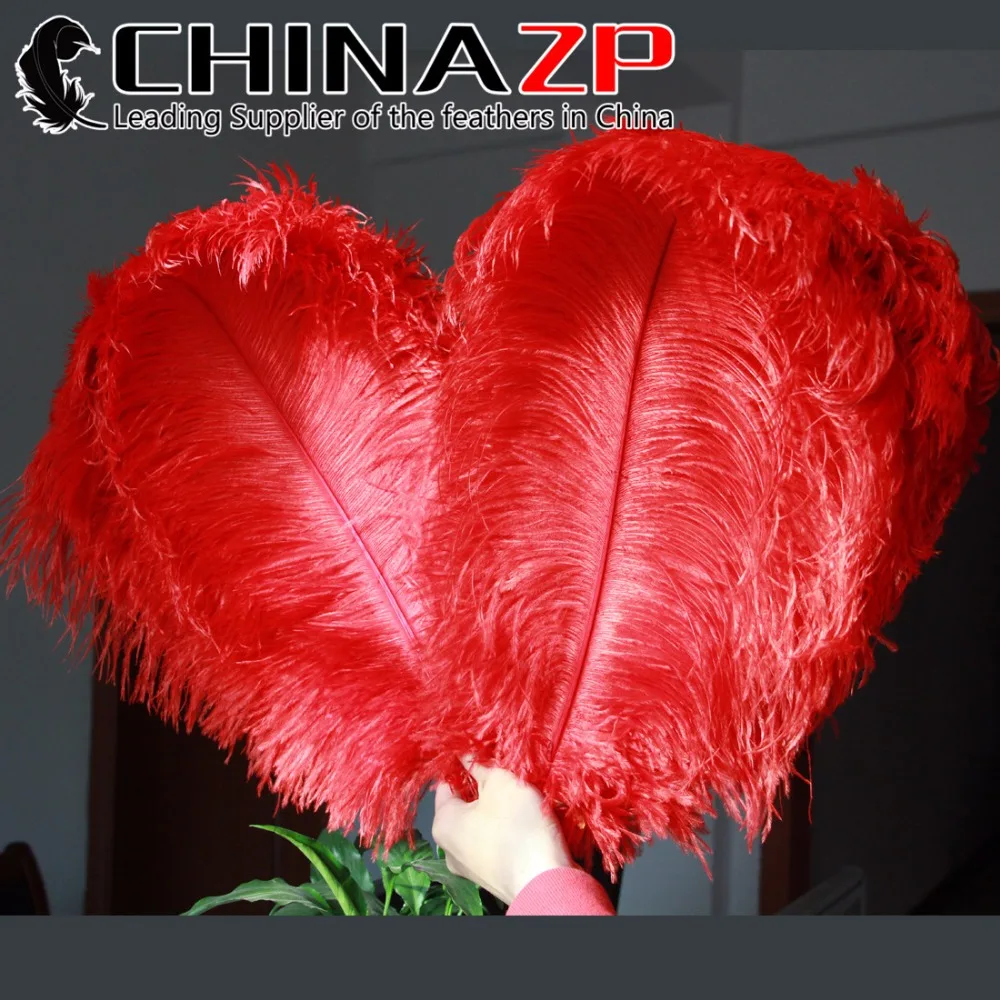 Size from 20inch to 22inch(50-55cm) CHINAZP Factory Wholesale 50pcs/lot Dyed Red Decoration Ostrich Feathers
Size from 20inch to 22inch(50-55cm) CHINAZP Factory Wholesale 50pcs/lot Dyed Red Decoration Ostrich Feathers