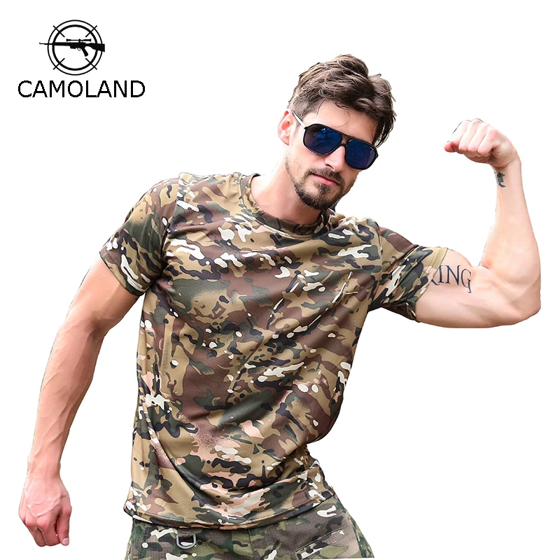 Men's Camouflage T-Shirt Quick Dry Breathable Army Tactical Comba T-shirt Compression Fitness Short Sleeve Summer Male Tees
Men's Camouflage T-Shirt Quick Dry Breathable Army Tactical Comba T-shirt Compression Fitness Short Sleeve Summer Male Tees