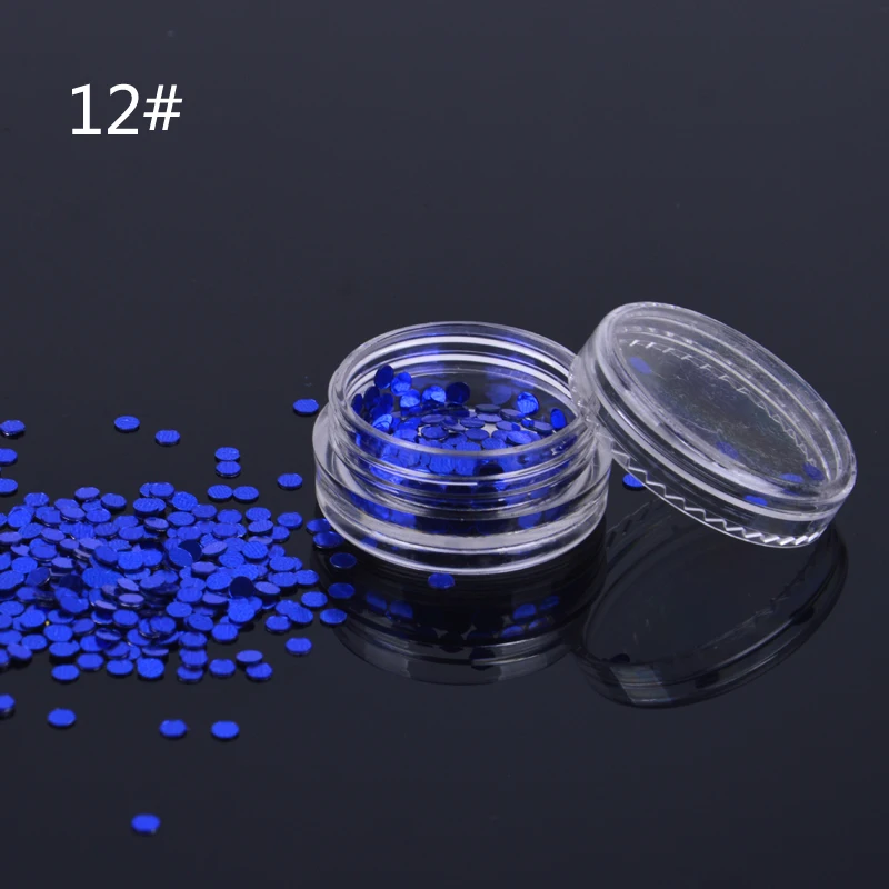 1 Box 2mm Solid Color Nail Glitter Sequins Shiny Nail Paillettes Hologram Nail Art Glitter 12 Colors For Choose 
1 Box 2mm Solid Color Nail Glitter Sequins Shiny Nail Paillettes Hologram Nail Art Glitter 12 Colors For Choose