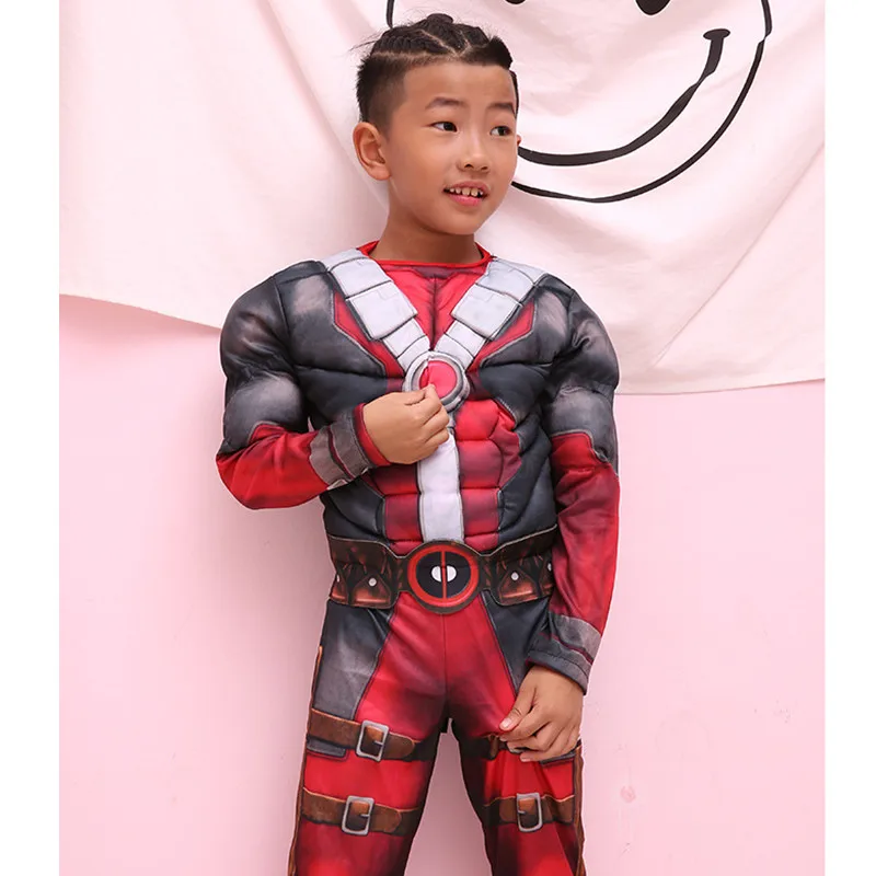 Boys Deadpool Movie Cosplays Kids Children Halloween ninja costumes Christmas Carnival Purim Stage play Masquerade Party dress
Boys Deadpool Movie Cosplays Kids Children Halloween ninja costumes Christmas Carnival Purim Stage play Masquerade Party dress