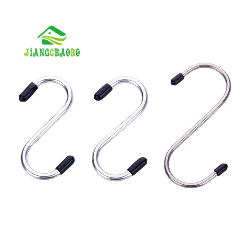 Kitchen Bathroom Stainless Steel S-Type Hook Multi-Function S Hook Durable Cabinet Cover Hook
Kitchen Bathroom Stainless Steel S-Type Hook Multi-Function S Hook Durable Cabinet Cover Hook