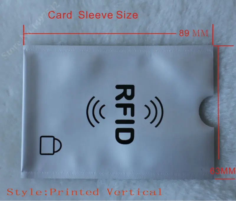 Free Shipping 20 PCS Anti Theft RFID Card Protector ID Slim Holder Prevent Identity skimming by NFC OEM welcome | Багаж и сумки