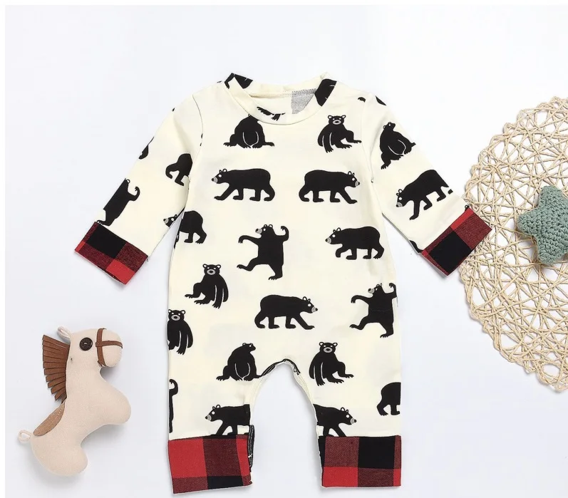BEAR BUM Newborn Baby Romper 2020 baby Autumn Baby boys clothing Cotton Animal Overall baby girls jumpsuit
BEAR BUM Newborn Baby Romper 2020 baby Autumn Baby boys clothing Cotton Animal Overall baby girls jumpsuit