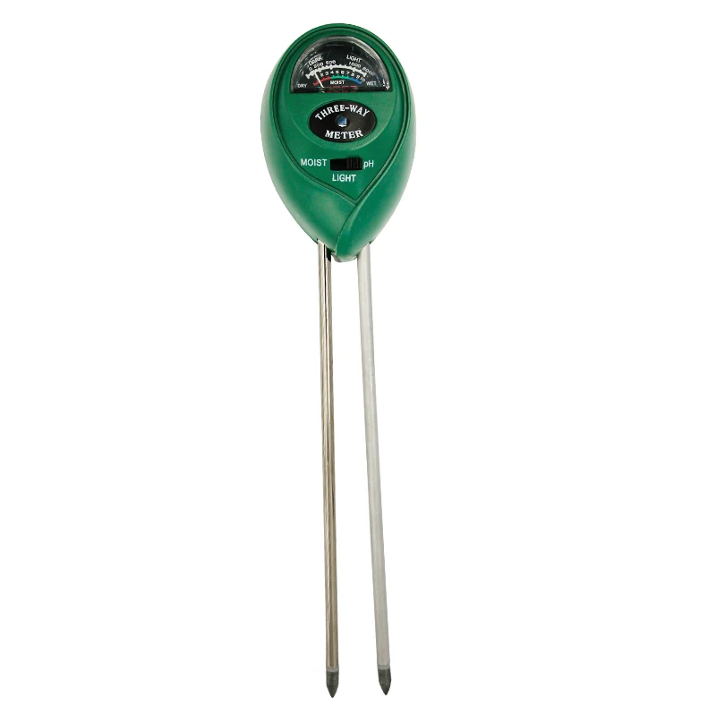 3 in 1 Soil Tester Soil Meter Plant Flowers Analyzer PH Tester Moisture Hygrometer Gardening Flower Plant Farming 40%off
3 in 1 Soil Tester Soil Meter Plant Flowers Analyzer PH Tester Moisture Hygrometer Gardening Flower Plant Farming 40%off