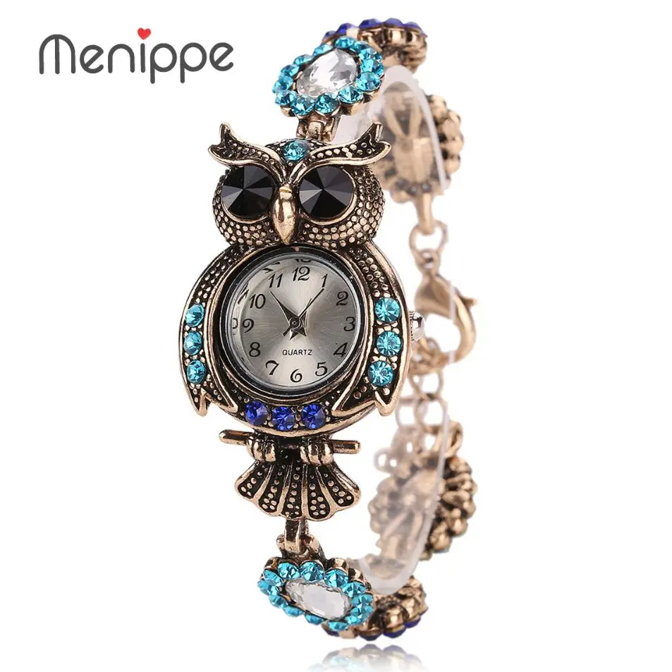 2020 Vintage Quartz Luxury Brand Owl Fashion Shiny Diamond Women Bracelet Watches Beautiful Girls Gift Watches bayan kol saati
2020 Vintage Quartz Luxury Brand Owl Fashion Shiny Diamond Women Bracelet Watches Beautiful Girls Gift Watches bayan kol saati