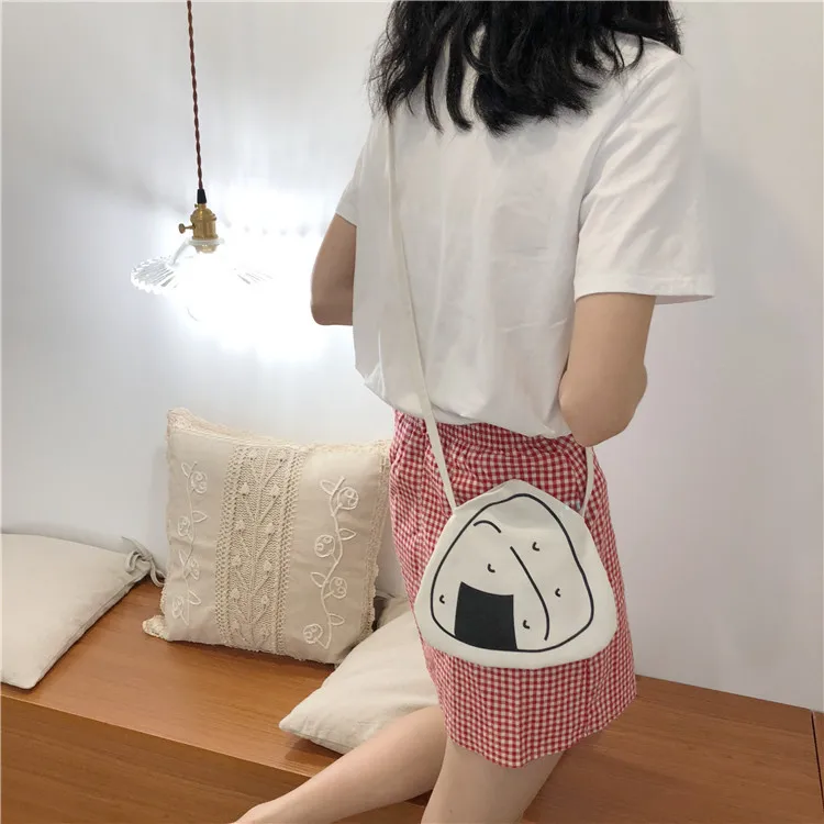 Women Canvas Messenger Bags Cartoon Printing Casual Ladies Cell Phone Pocket Student Cute Harajuku Style Wild Crossbody Bag
Women Canvas Messenger Bags Cartoon Printing Casual Ladies Cell Phone Pocket Student Cute Harajuku Style Wild Crossbody Bag